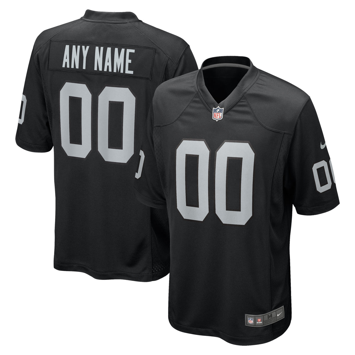 Custom Las Vegas Raiders black jersey