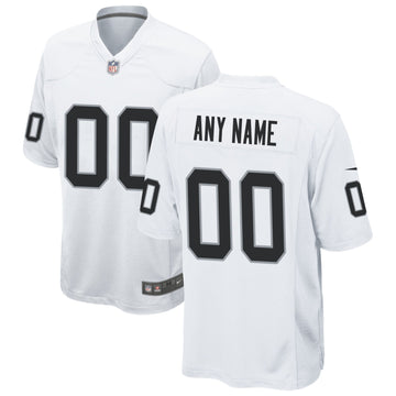 Custom Las Vegas Raiders white jersey