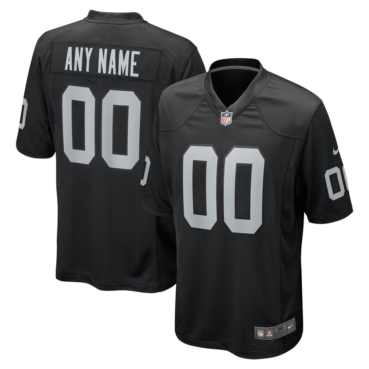 Custom Las Vegas Raiders black jersey