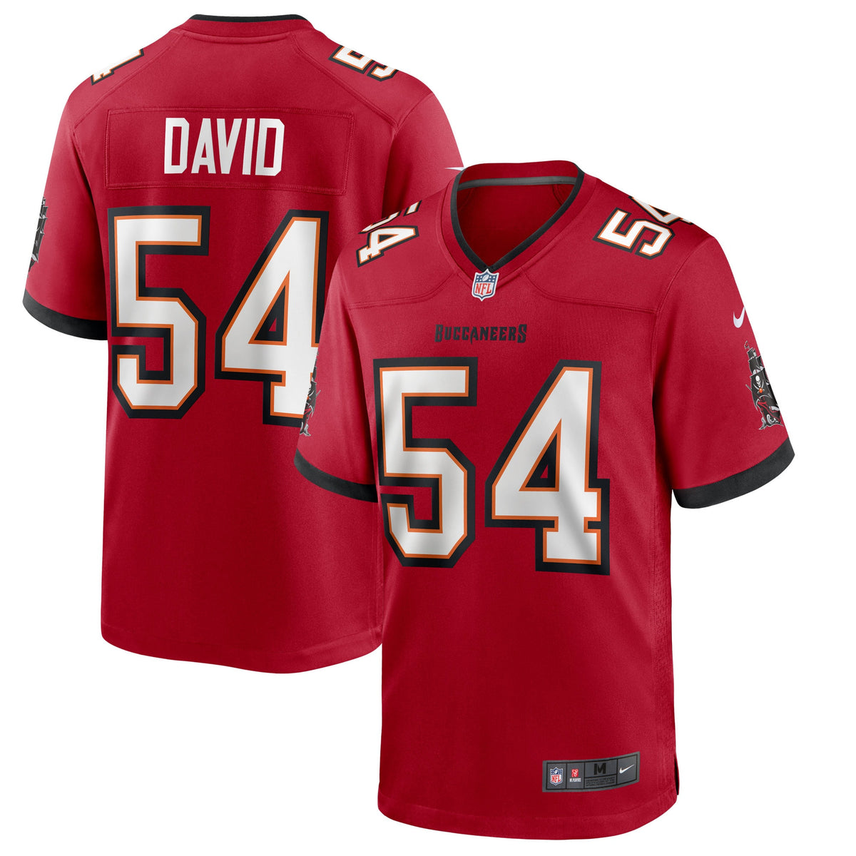 Lavonte David Tampa Bay Buccaneers red jersey