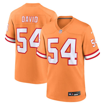 Lavonte David Tampa Bay Buccaneers orange Throwback jersey