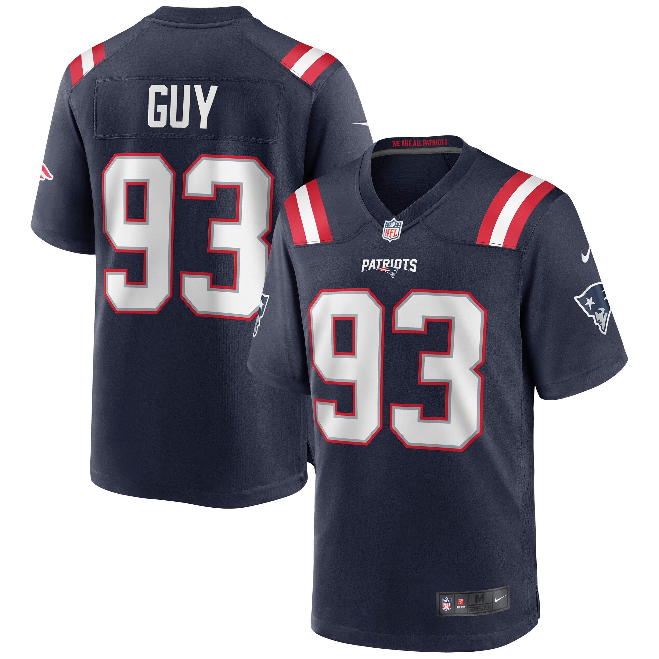 Lawrence Guy New England Patriots navy jersey