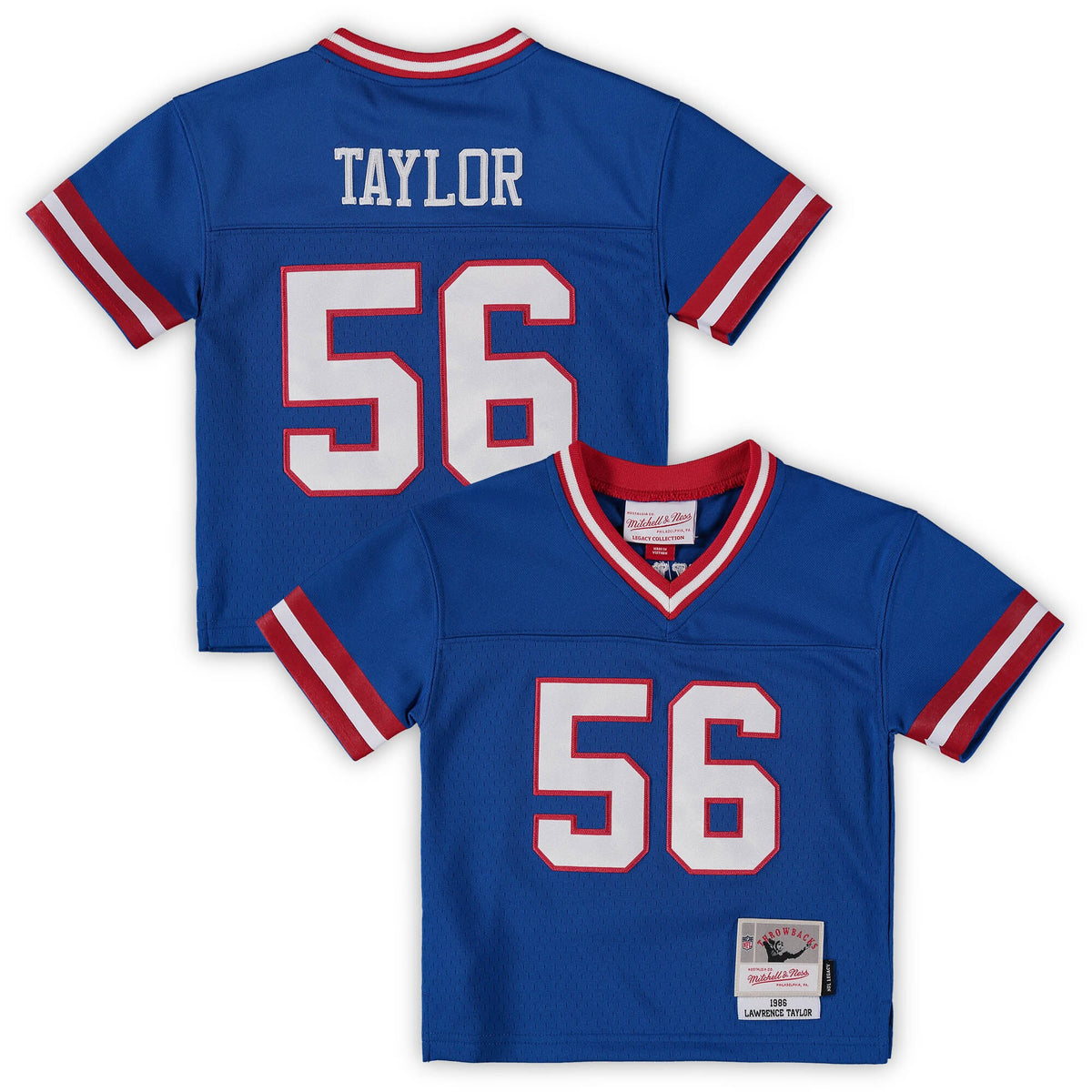Lawrence Taylor New York Giants royal jersey