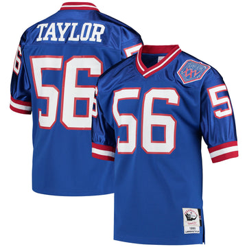 Lawrence Taylor New York Giants royal Throwback jersey