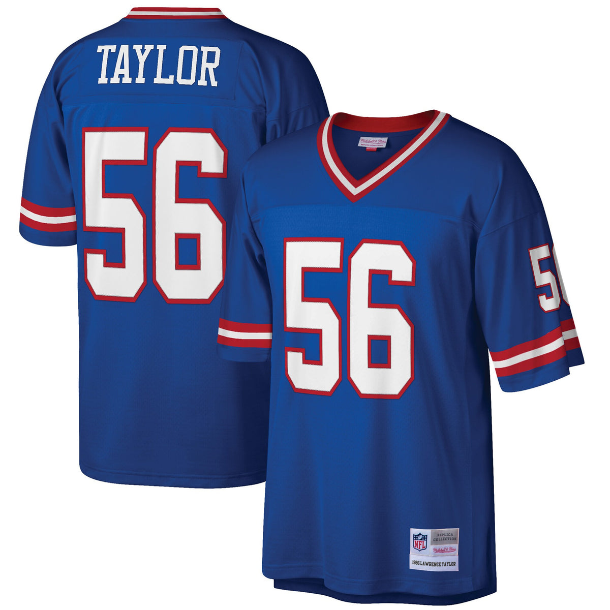 Lawrence Taylor New York Giants royal jersey