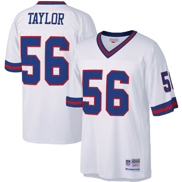 Lawrence Taylor New York Giants white jersey