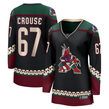 Lawson Crouse Utah Mammoth black Home jersey