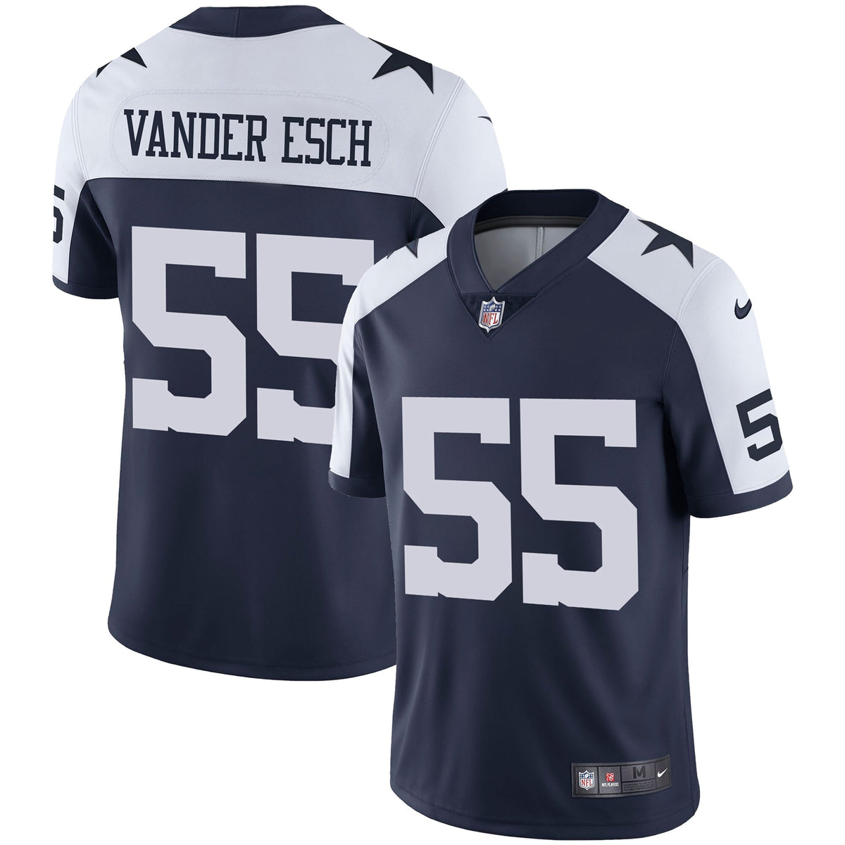 Leighton Vander Esch Dallas Cowboys navy Vapor jersey