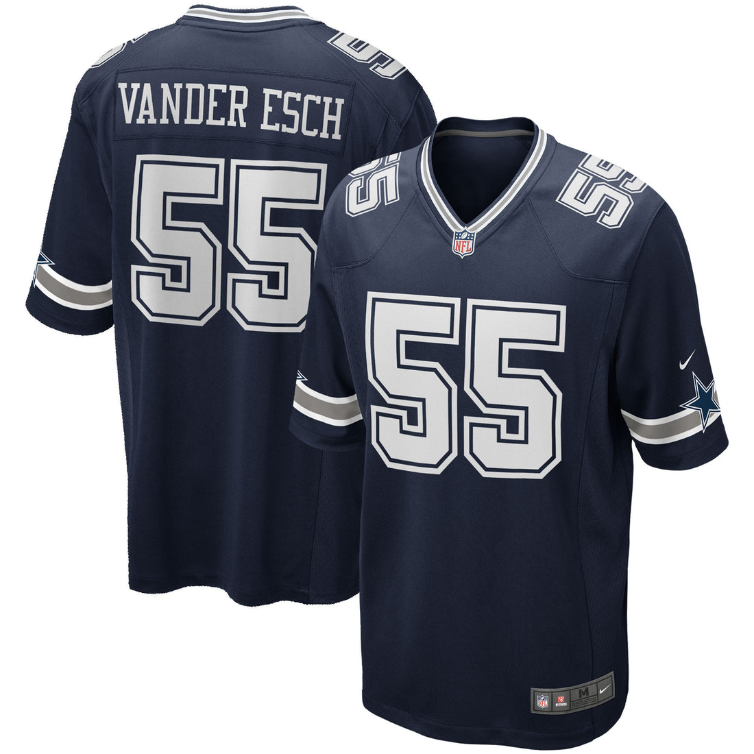 Leighton Vander Esch Dallas Cowboys navy jersey