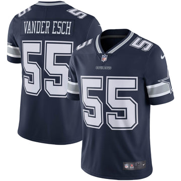 Leighton Vander Esch Dallas Cowboys navy Vapor jersey