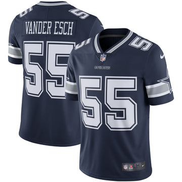 Leighton Vander Esch Dallas Cowboys navy Vapor jersey