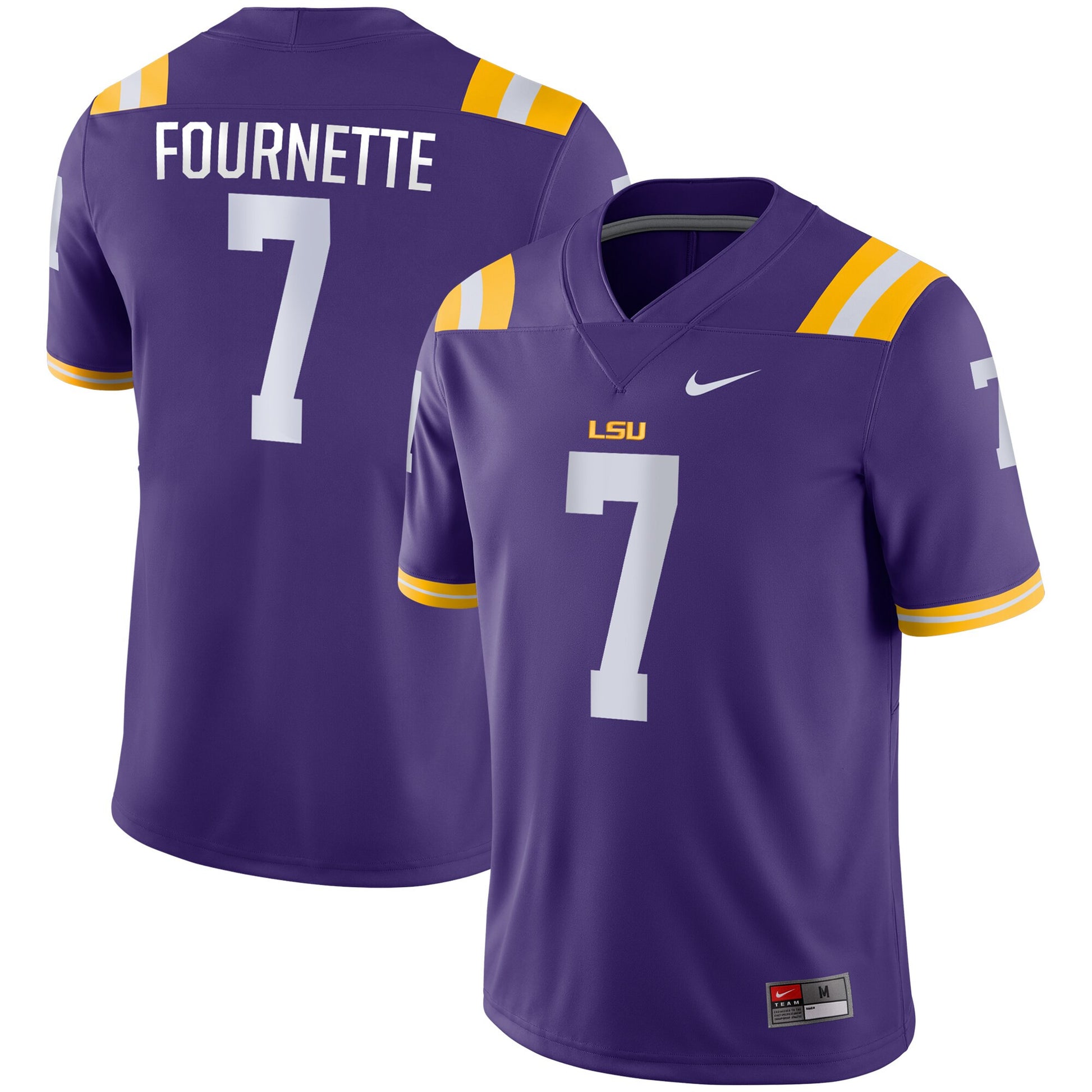Leonard Fournette LSU Tigers purple jersey