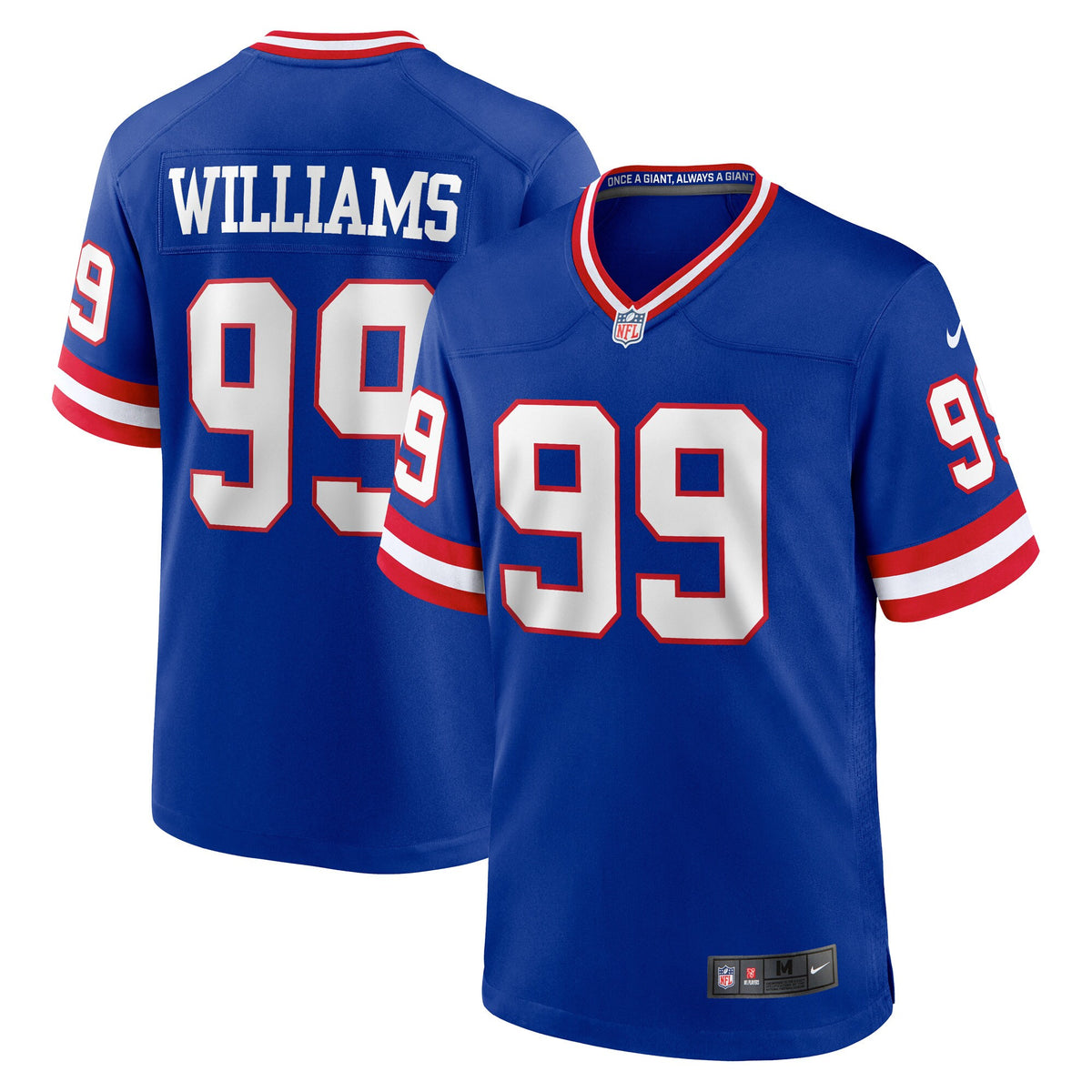 Leonard Williams New York Giants royal Classic jersey