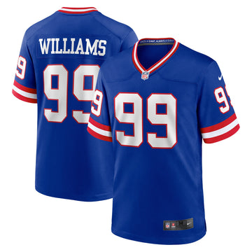 Leonard Williams New York Giants royal Classic jersey