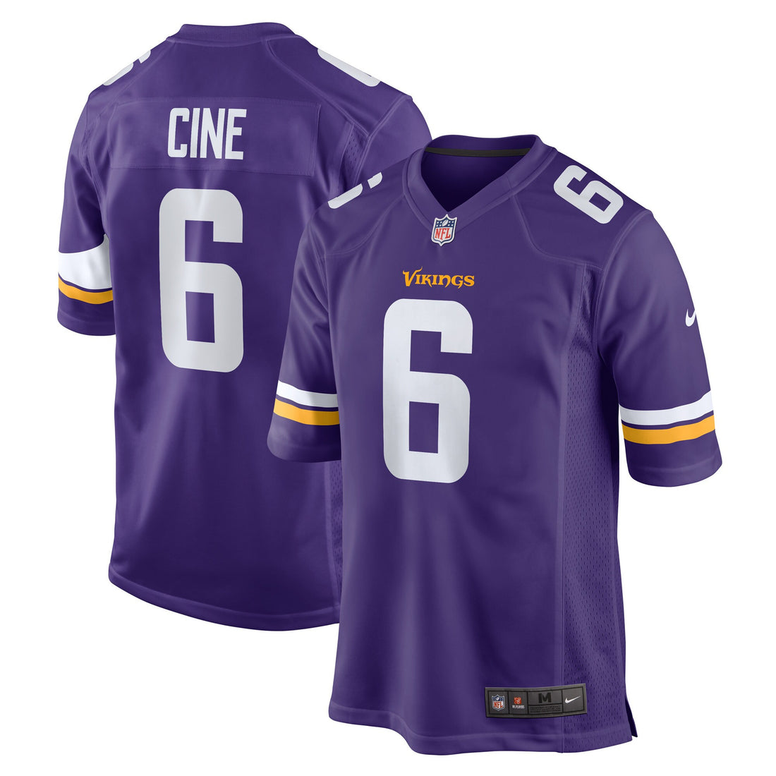 Lewis Cine Minnesota Vikings purple Game jersey