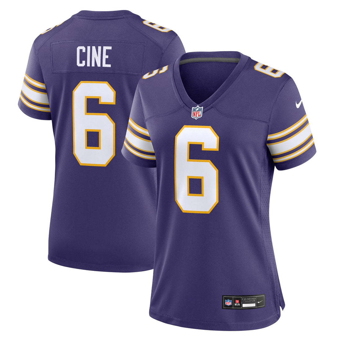 Lewis Cine Minnesota Vikings purple Classic jersey