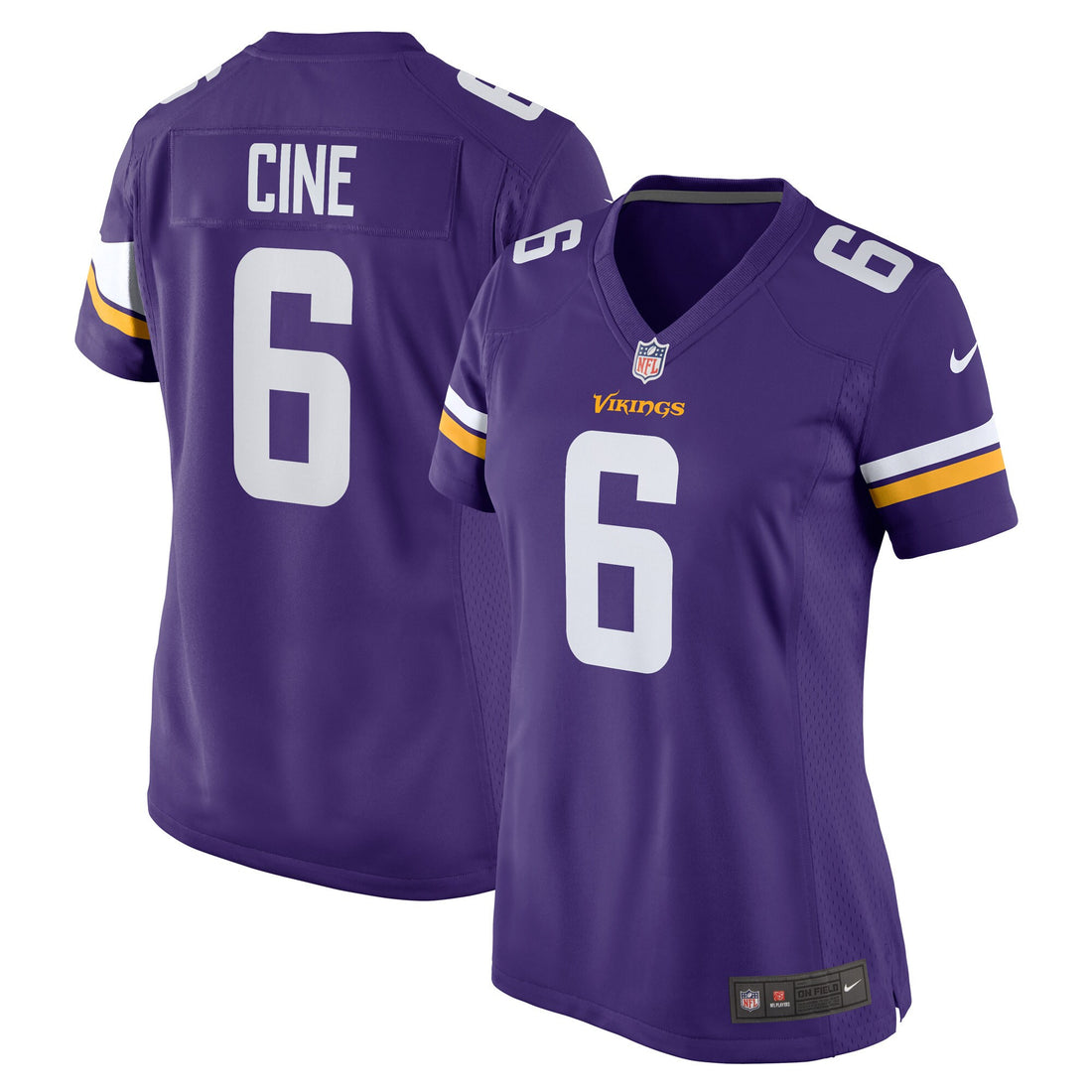 Lewis Cine Minnesota Vikings purple Game jersey