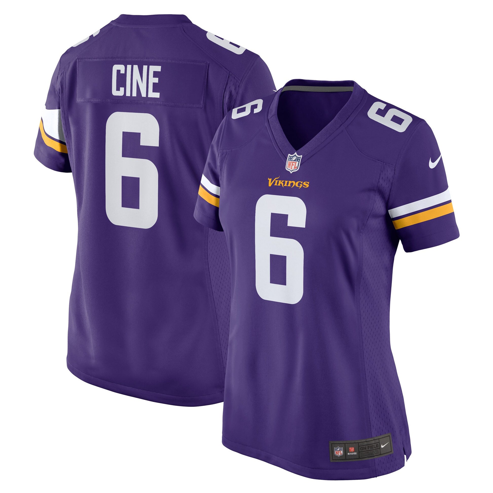Lewis Cine Minnesota Vikings purple Game jersey