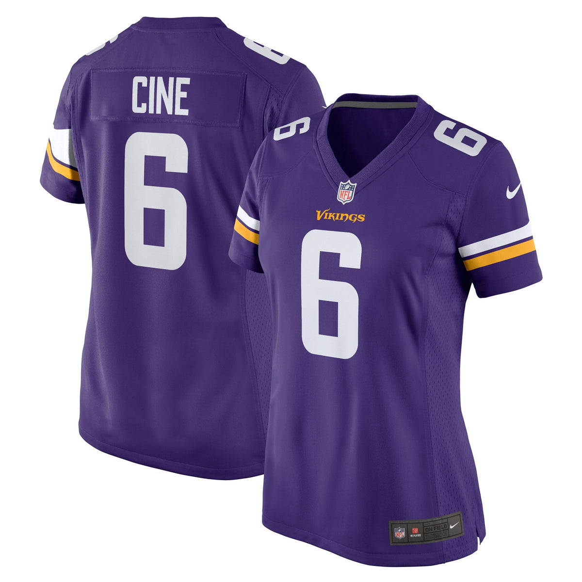 Lewis Cine Minnesota Vikings purple Game jersey