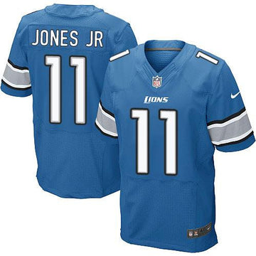 Marvin Jones Jr Detroit Lions blue Elite jersey