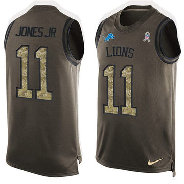Marvin Jones Jr Detroit Lions green Salute To Service jersey