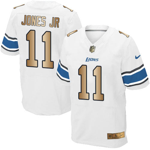 Marvin Jones Jr Detroit Lions white Elite jersey