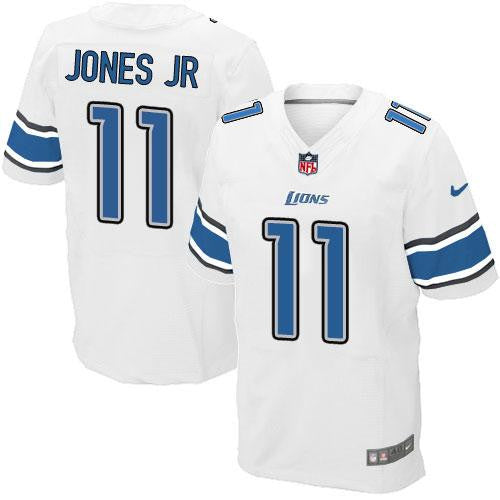 Marvin Jones Jr Detroit Lions white Elite jersey