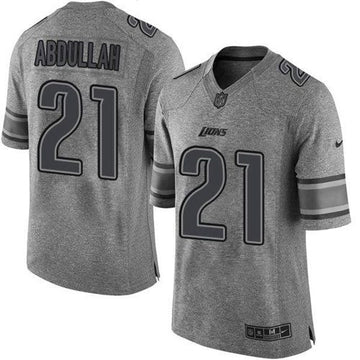 Ameer Abdullah Detroit Lions gray Limited jersey