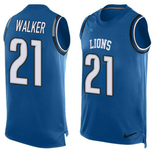 Tracy Walker Detroit Lions blue Limited jersey