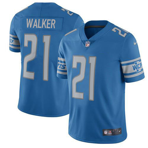 Tracy Walker Detroit Lions blue Vapor jersey