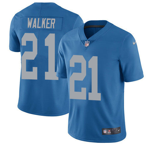 Tracy Walker Detroit Lions blue Vapor jersey