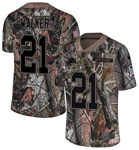 Tracy Walker Detroit Lions camo Limited jersey