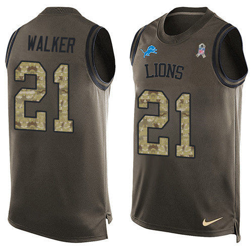Tracy Walker Detroit Lions green Salute To Service jersey