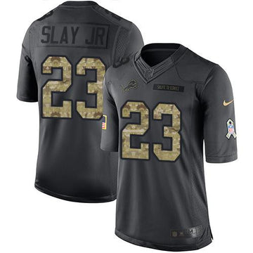 Darius Slay Jr Detroit Lions black Salute To Service jersey