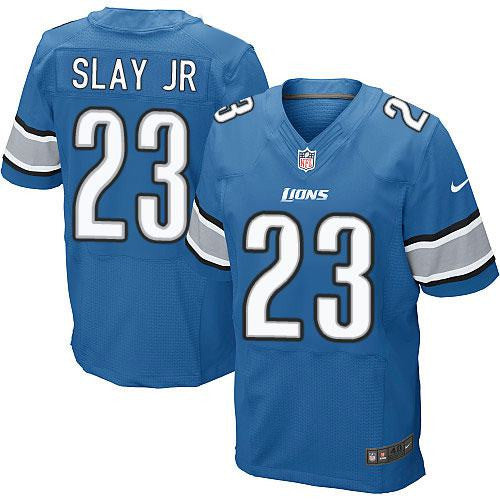 Darius Slay Jr Detroit Lions blue Elite jersey