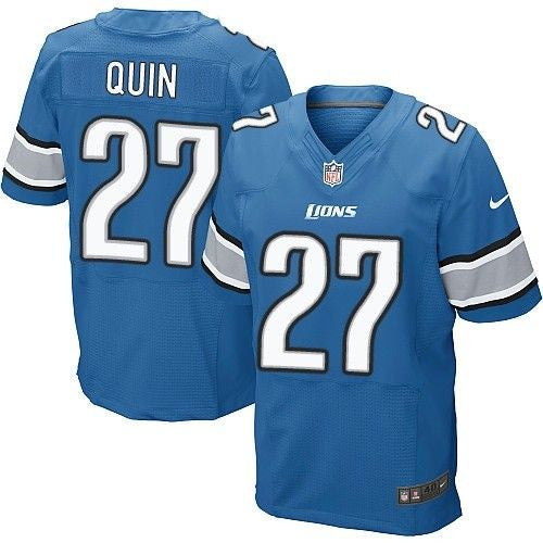 Glover Quin Detroit Lions blue Elite jersey