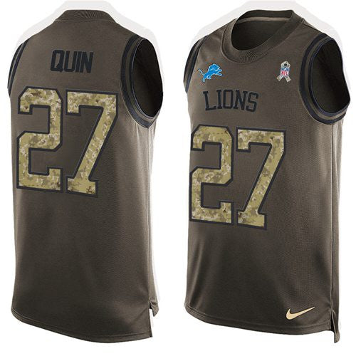 Glover Quin Detroit Lions green Salute To Service jersey
