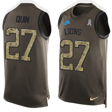 Glover Quin Detroit Lions green Salute To Service jersey