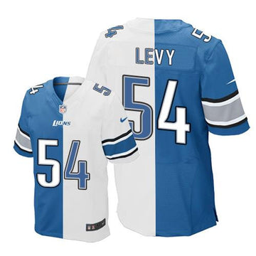 DeAndre Levy Detroit Lions blue Elite jersey
