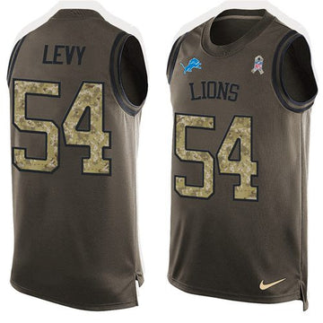DeAndre Levy Detroit Lions green Salute To Service jersey