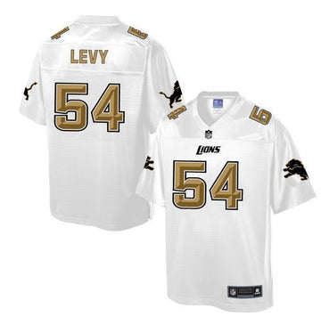 DeAndre Levy Detroit Lions white Pro Line jersey
