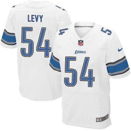 DeAndre Levy Detroit Lions white Elite jersey