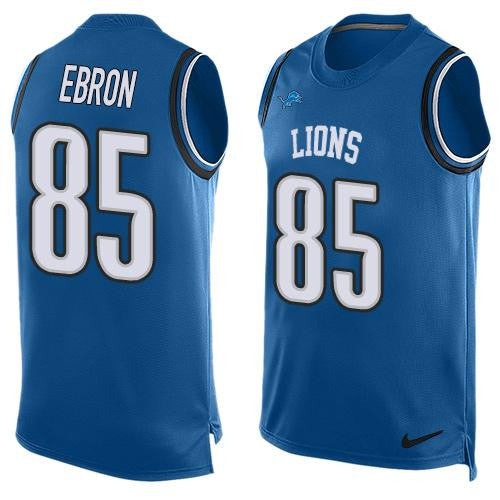 Eric Ebron Detroit Lions blue Limited jersey
