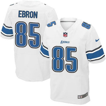 Eric Ebron Detroit Lions white Elite jersey