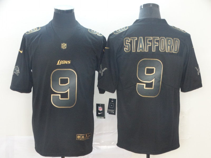 Matthew Stafford Detroit Lions black Untouchable jersey