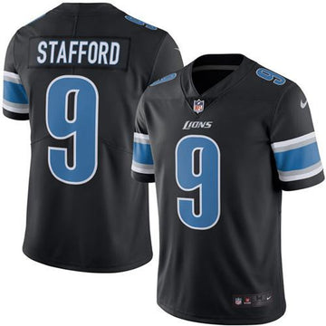 Matthew Stafford Detroit Lions black Limited jersey