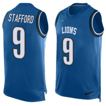 Matthew Stafford Detroit Lions blue Limited jersey