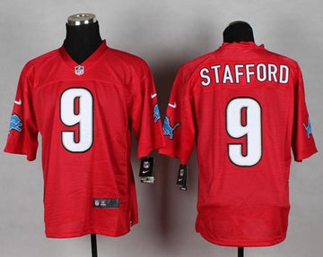 Matthew Stafford Detroit Lions red Elite jersey