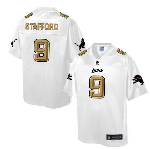Matthew Stafford Detroit Lions white Pro Line jersey