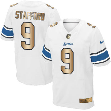 Matthew Stafford Detroit Lions white Elite jersey